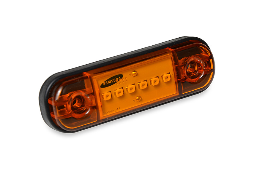 

Габарит светодиодный Желтый однорядный MINI 6 LED (24В)