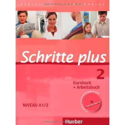 фото Книга schritte plus 2 kursbuch + arbeitsbuch mit audio-cd zum arbeitsbuch und interakti... hueber