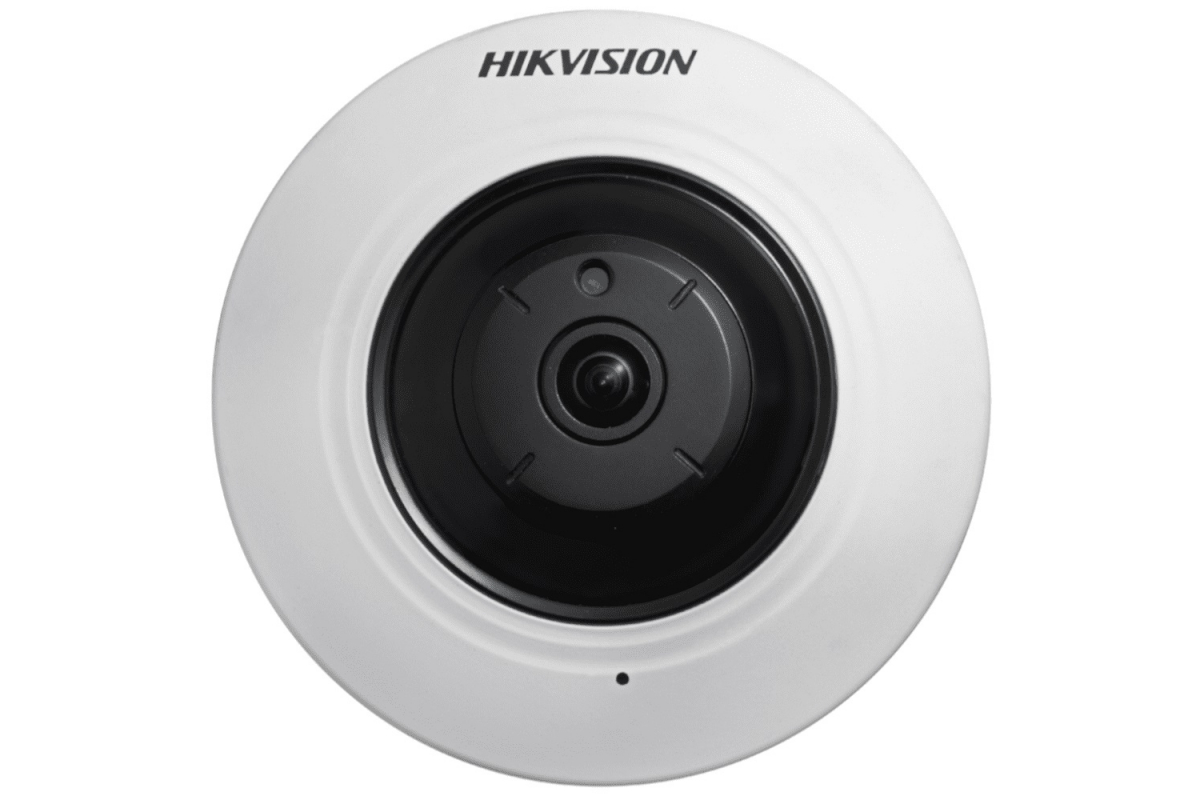 

Hikvision DS-2CD2955FWD-I (1.05mm) 5Мп fisheye IP-камера, Белый