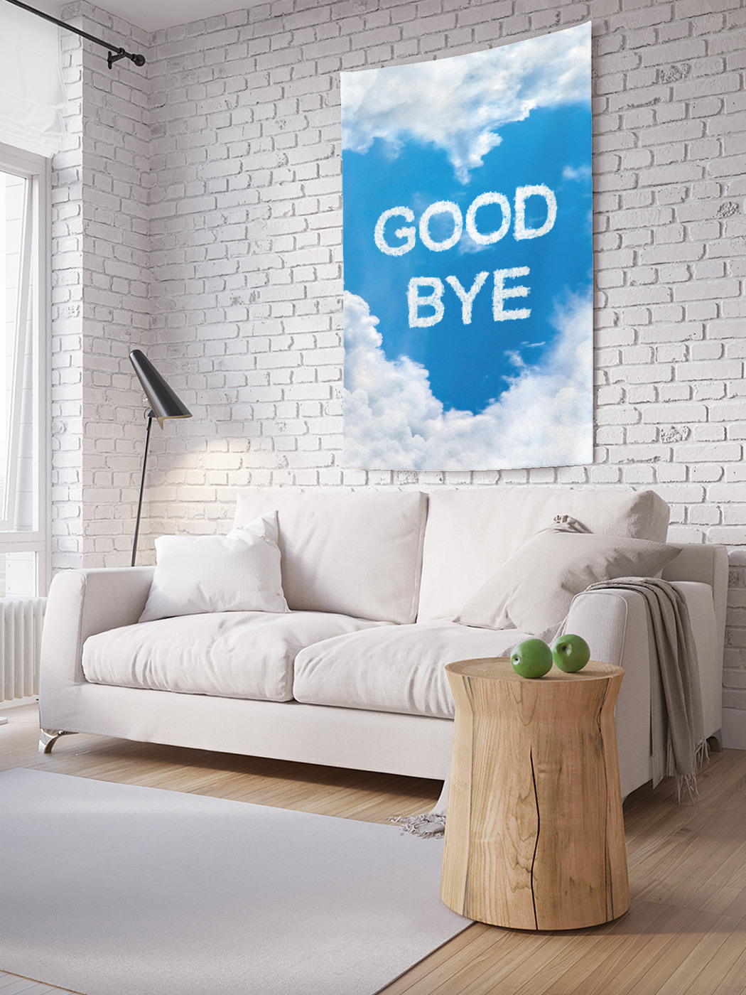 

Вертикальное фотопанно на стену JoyArty До свидания 100x150 см, До свидания