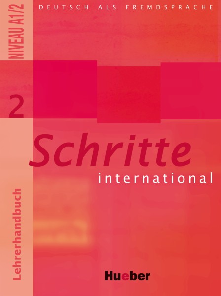 фото Книга schritte international 2 lehrerhandbuch hueber