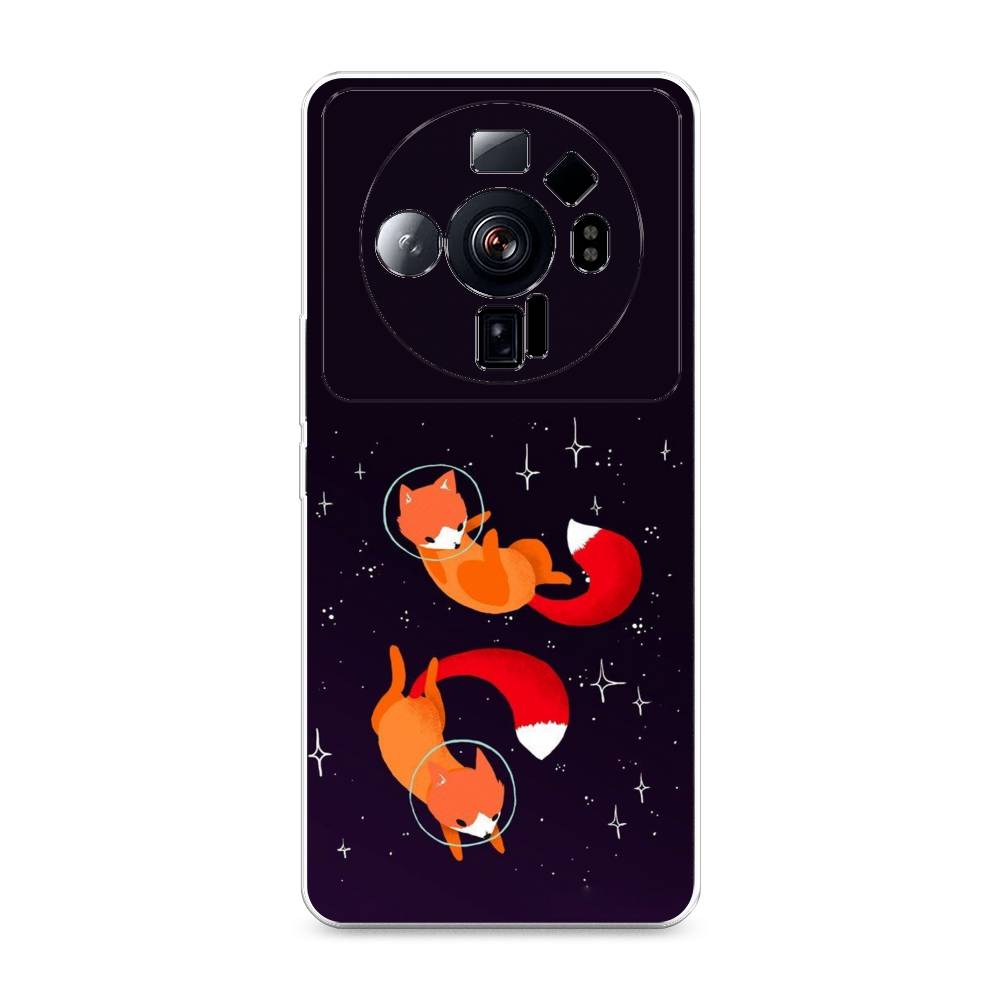 

Чехол Awog на Xiaomi 12S Ultra "Лисы космонавты", Разноцветный, 314550-4
