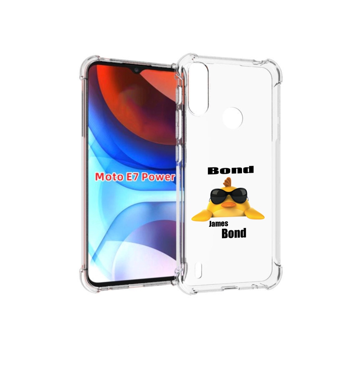 

Чехол MyPads бонд для Motorola Moto E7 Power, Прозрачный, Tocco