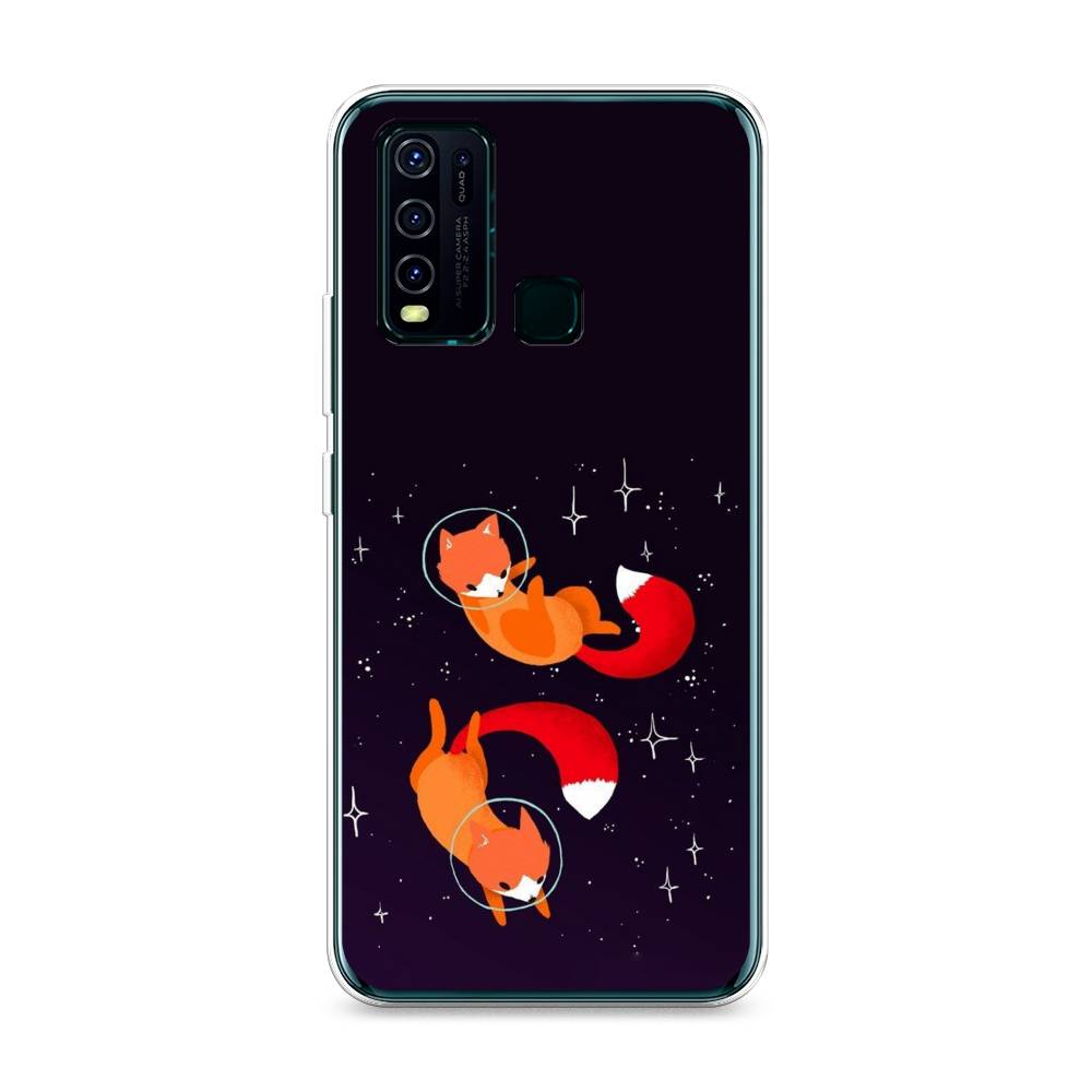 

Чехол Awog на Vivo Y30/Y50 "Лисы космонавты", Разноцветный, 262650-4