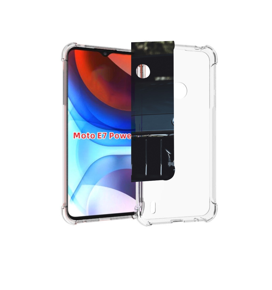 

Чехол MyPads maserati 2 для Motorola Moto E7 Power, Прозрачный, Tocco