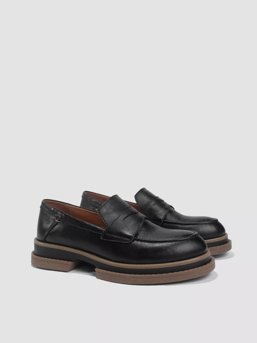 

Лоферы женские Reversal 4515 черные 36 RU, Черный, 4515