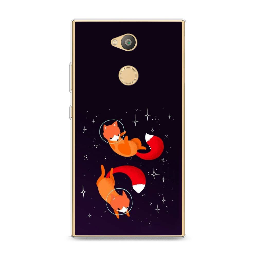 

Чехол Awog на Sony Xperia L2 "Лисы космонавты", Разноцветный, 53450-4
