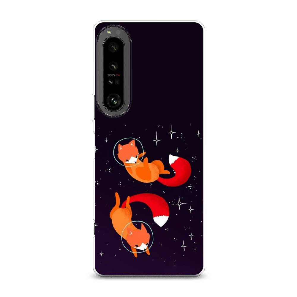 

Чехол Awog на Sony Xperia 1 IV "Лисы космонавты", Разноцветный, 55150-4