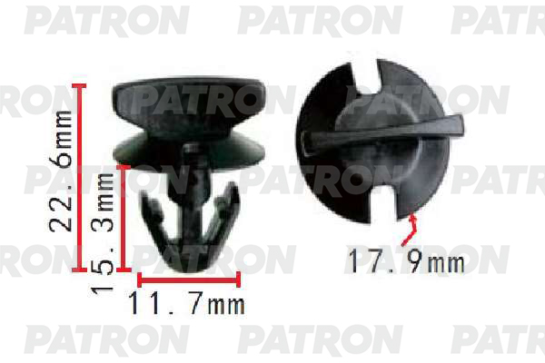 

Клипса Автомобильная PATRON P371582