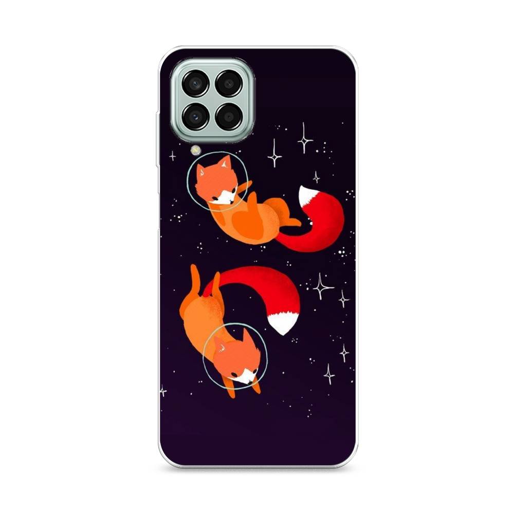 

Чехол Awog на Samsung Galaxy M33 / Самсунг M33 "Лисы космонавты", Разноцветный, 2105650-4