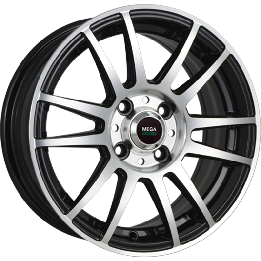 

Колесный диск Cross street Y4917 (BKF) 6xR15 ET48 4*100 D54.1, Черный;серебристый