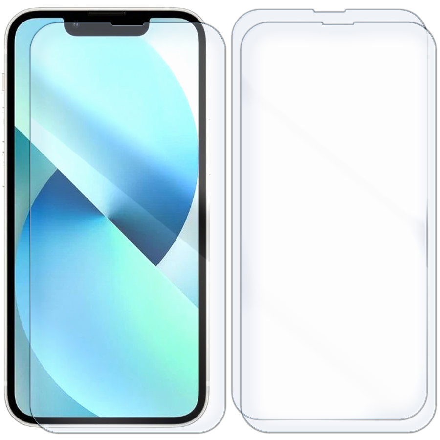 

Комплект из 3-x защитных гибридных стекол для iPhone 13 mini