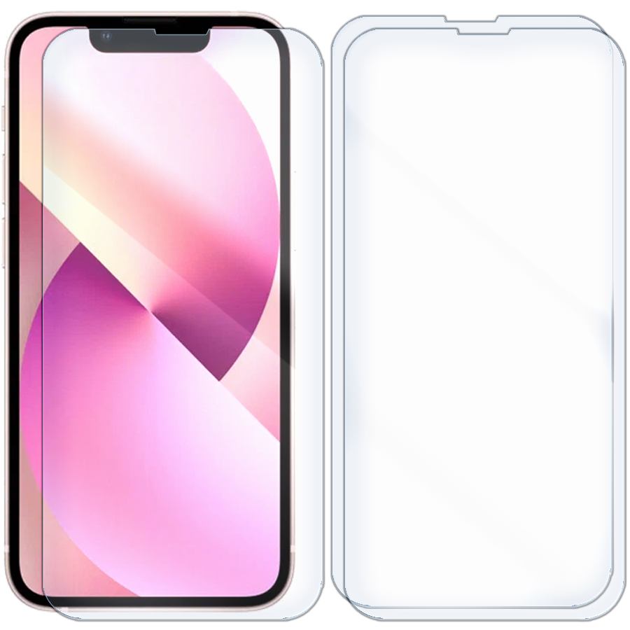 

Комплект из 3-x защитных гибридных стекол для iPhone 13 Pro