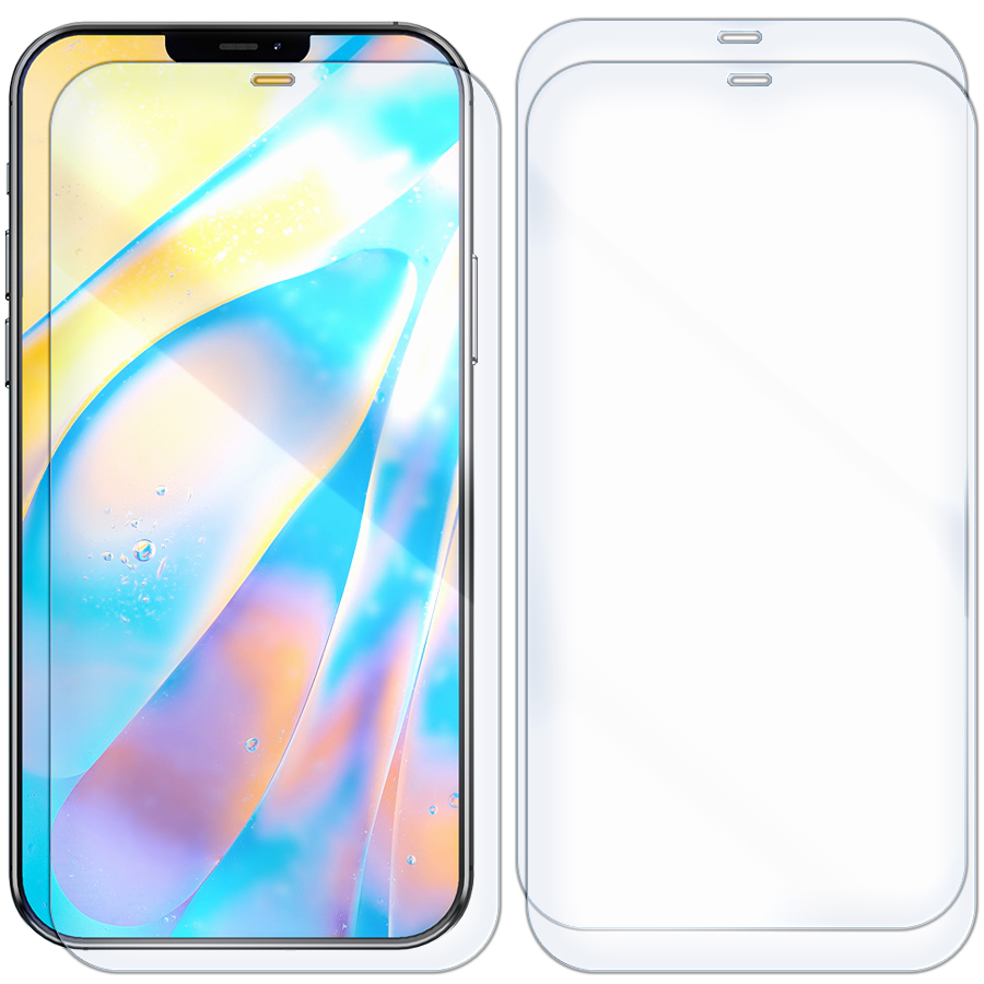 

Комплект из 3-x защитных гибридных стекол для iPhone 12 mini