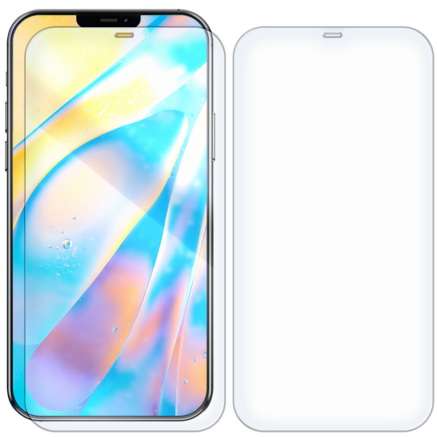 

Комплект из 2-x защитных гибридных стекол для iPhone 12 mini