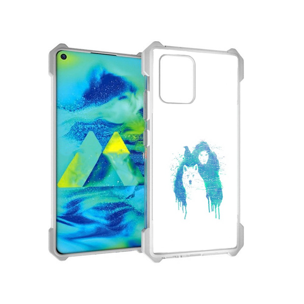 

Чехол MyPads Tocco для Samsung Galaxy S10 Lite джон сноу (PT143840.502.323), Прозрачный, Tocco