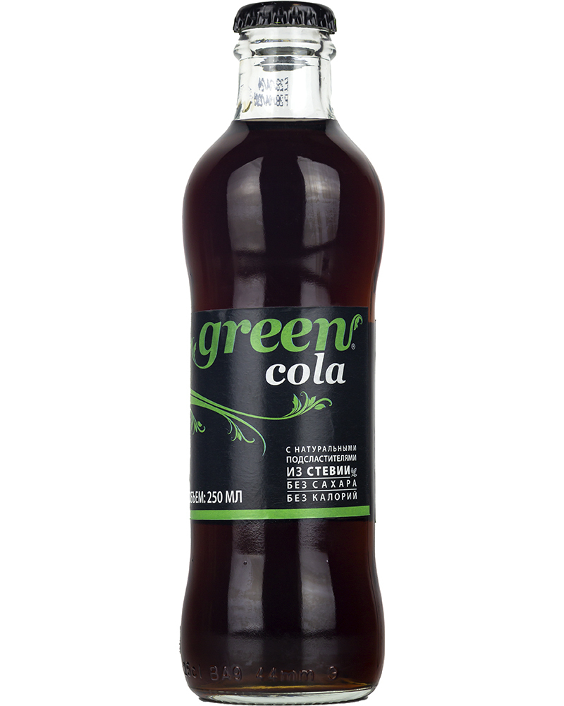 Напиток Green Cola без сахара Кола, 12 шт по 0,25 л