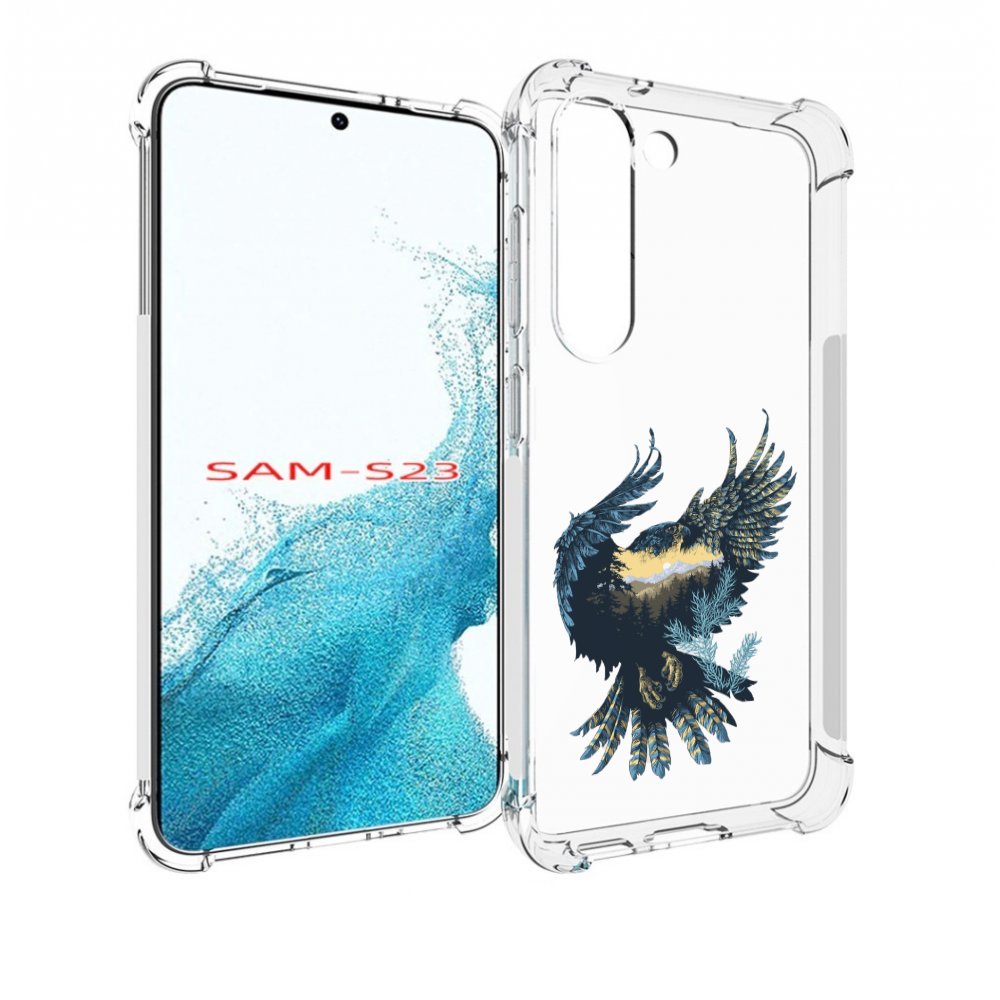 

Чехол MyPads мирок в соколе для Samsung Galaxy S23, Прозрачный, Tocco