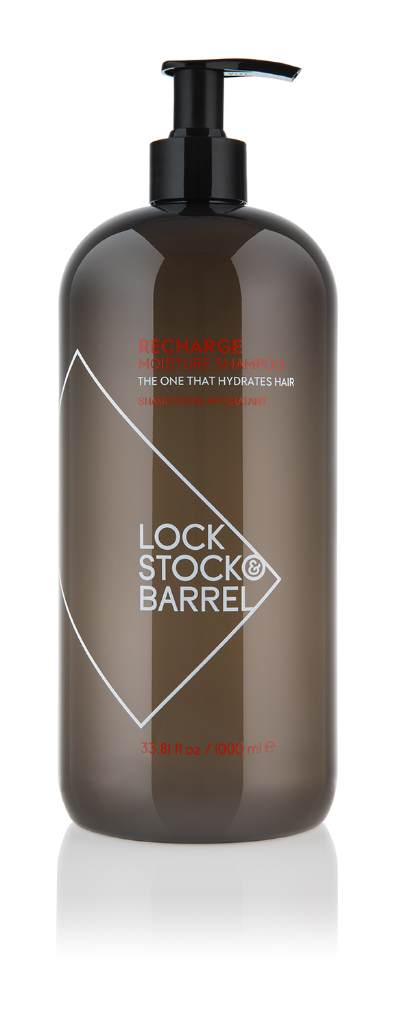 фото Шампунь lock stock & barrel recharge moisture shampoo 1000 мл lock stock&barrel