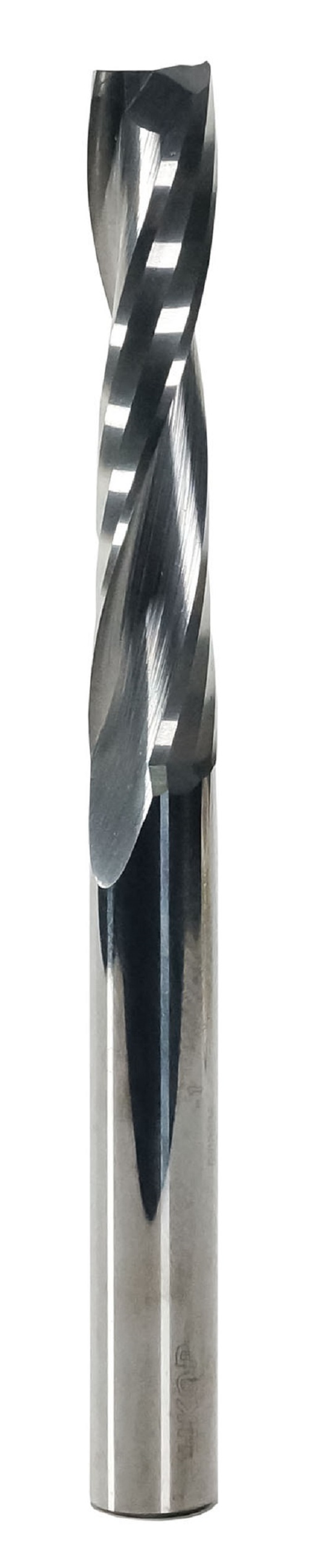 Фреза спиральная твердосплавная Энкор Z2 верхний рез ф8х42 мм хв.8 46652 фреза wpw pfm8192 копир сменные ножи верхний подшипник d19 b50 z2 хвостовик 12s pfm8192