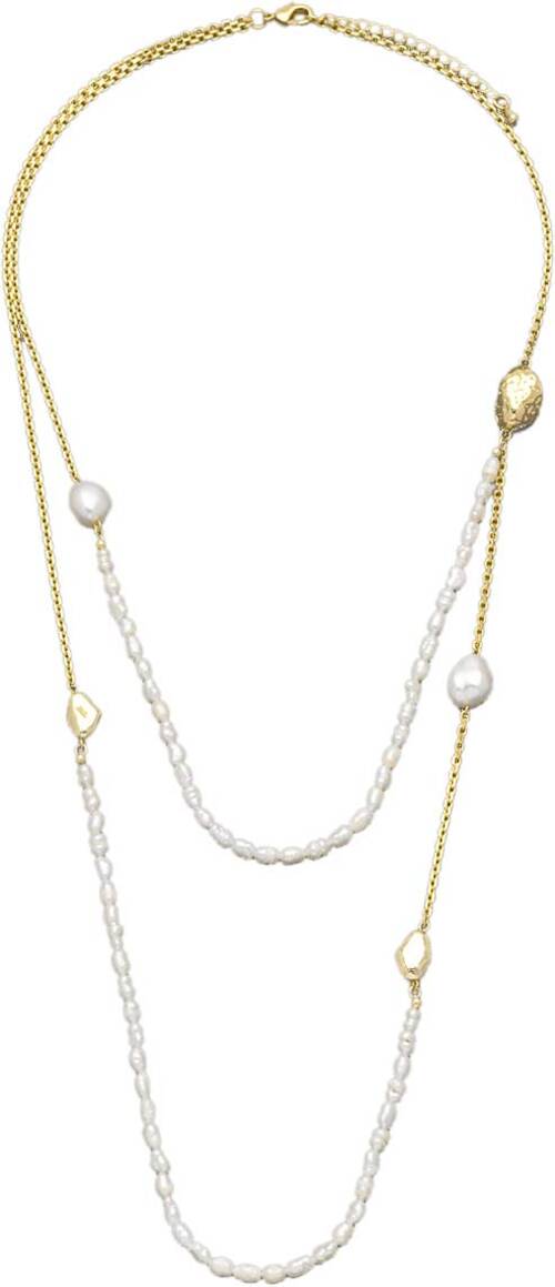 

Колье из латуни 70-75 см Nouvelle mode J662801N, жемчуг искусственный, J662801N