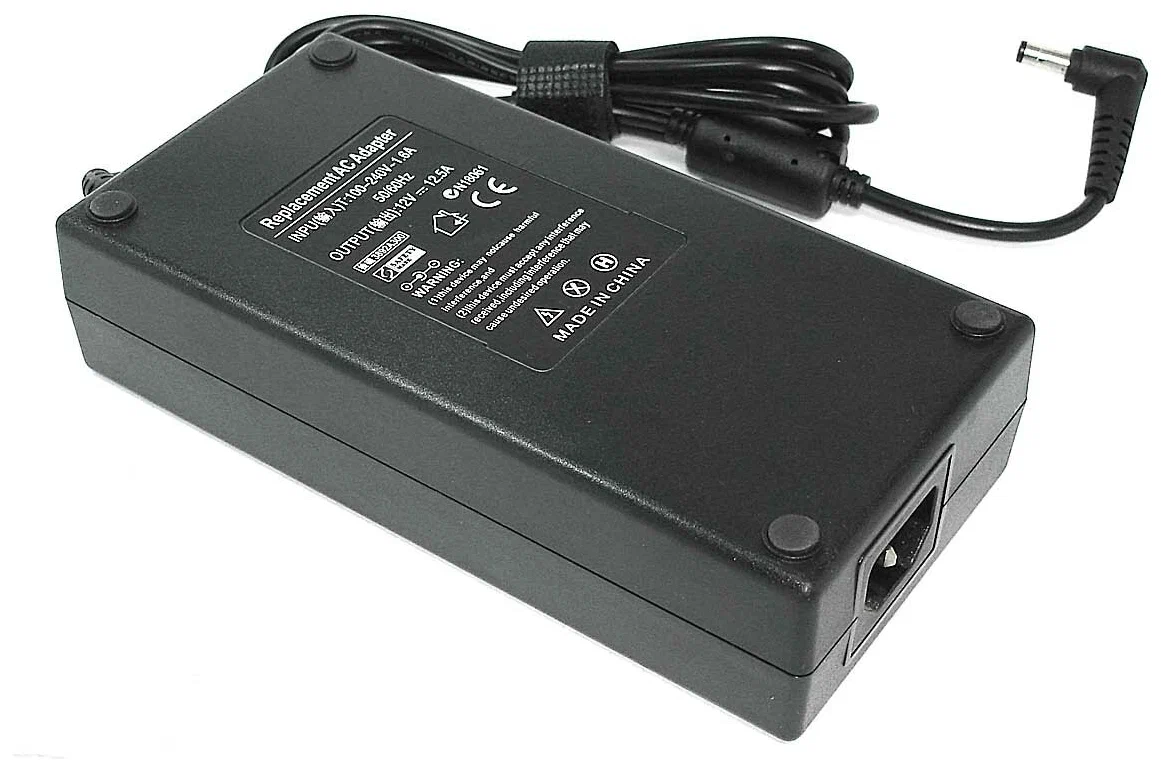 

блок питания для монитора и телевизора LCD 12V, 12.5A, 150W 5.5х2.5 мм
