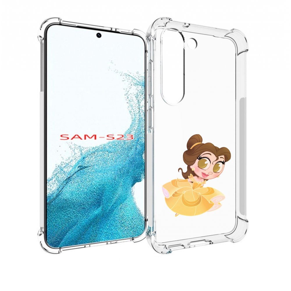 

Чехол MyPads мини-принцесса женский для Samsung Galaxy S23, Прозрачный, Tocco