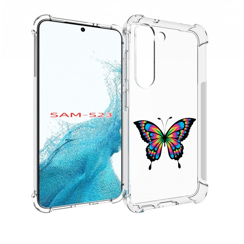 

Чехол MyPads мини-бабочка для Samsung Galaxy S23, Прозрачный, Tocco