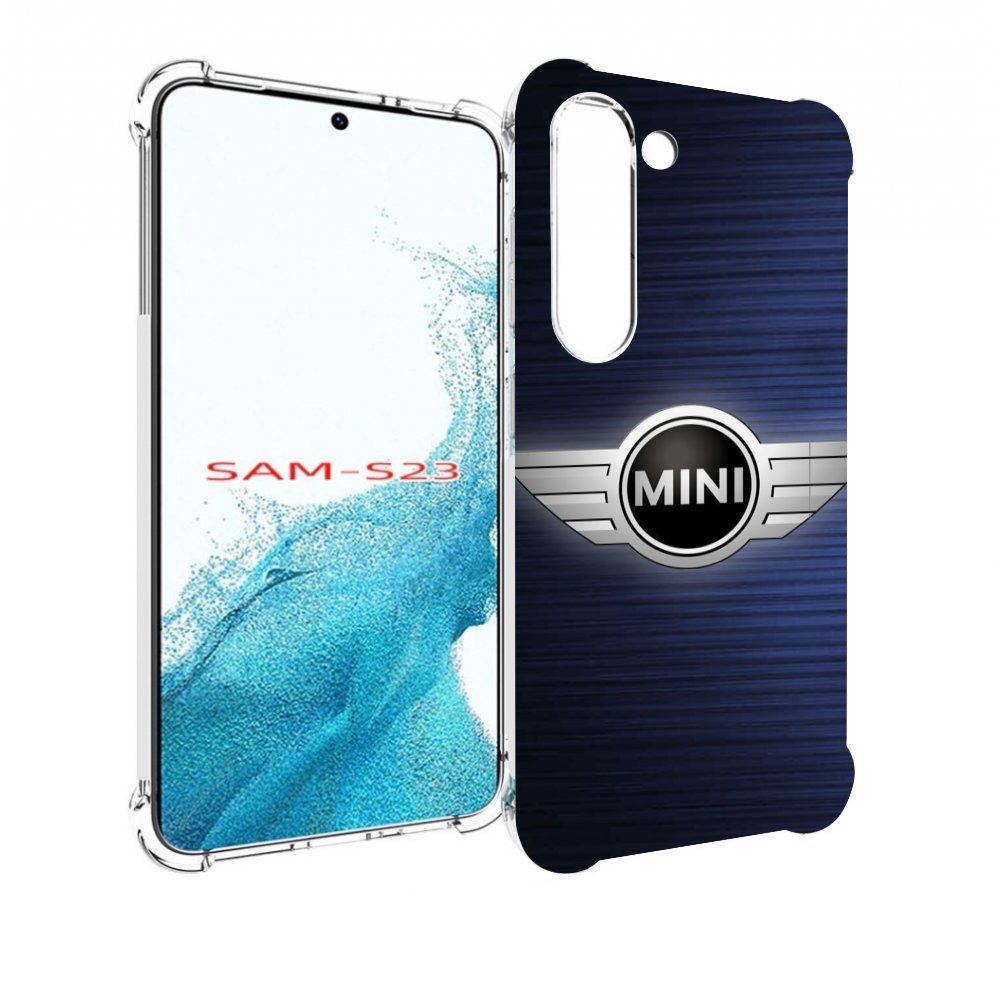 

Чехол Mypads Mini 2 Мужской Для Samsung Galaxy S23, Прозрачный, Tocco