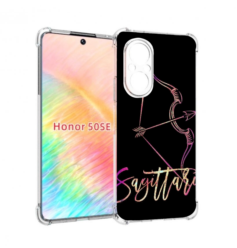 

Чехол бампер MyPads знак зодиака стрелец 3 для Honor 50 SE проти, Прозрачный, Tocco