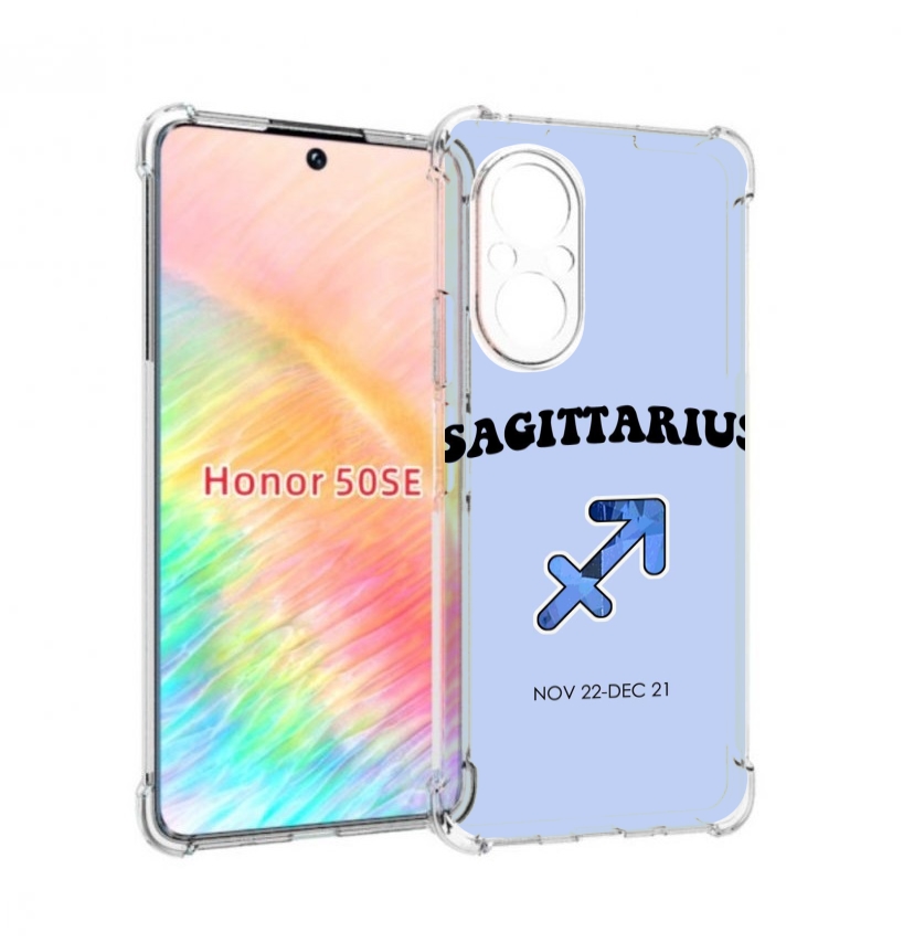 

Чехол бампер MyPads знак зодиака стрелец 1 для Honor 50 SE проти, Прозрачный, Tocco