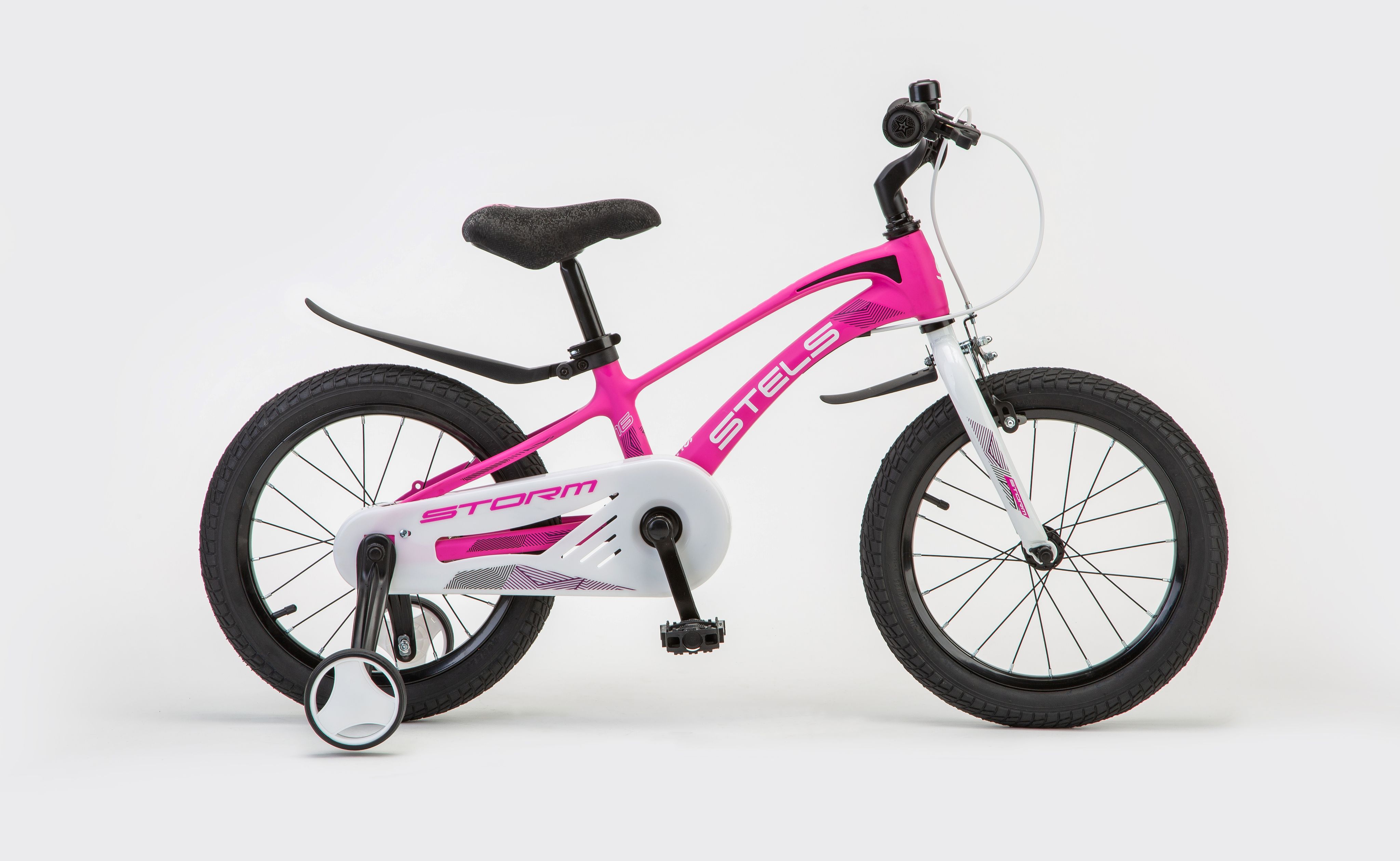 Детский велосипед Storm KR 16" Z010 78" 86" Розовый 2024