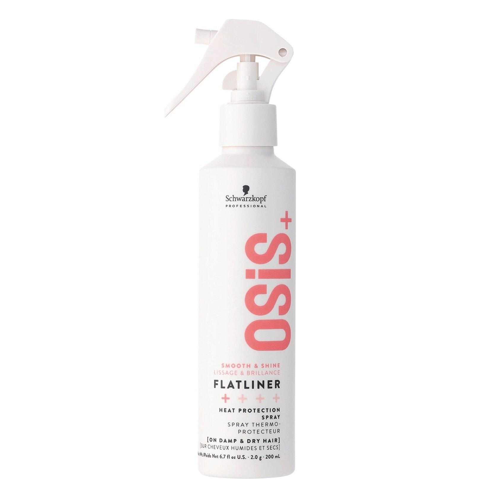 Термозащитный спрей для волос Schwarzkopf Professional OSiS Flatliner 200 мл 1550₽