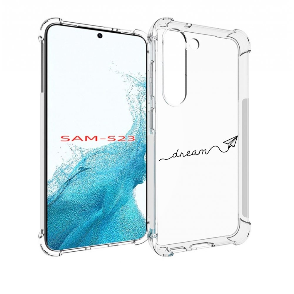 

Чехол MyPads мечта для Samsung Galaxy S23, Прозрачный, Tocco