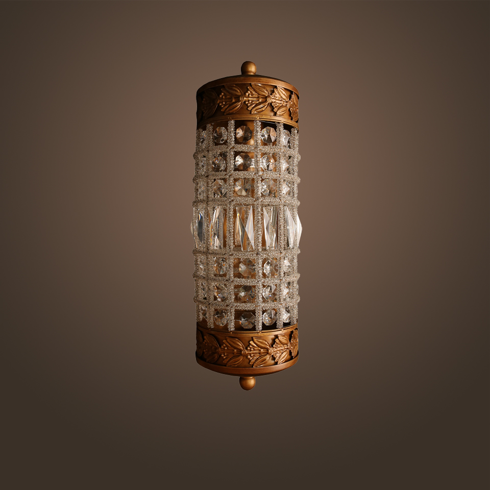 

Бра Roomers Furniture bronze/clear, MB3156-1