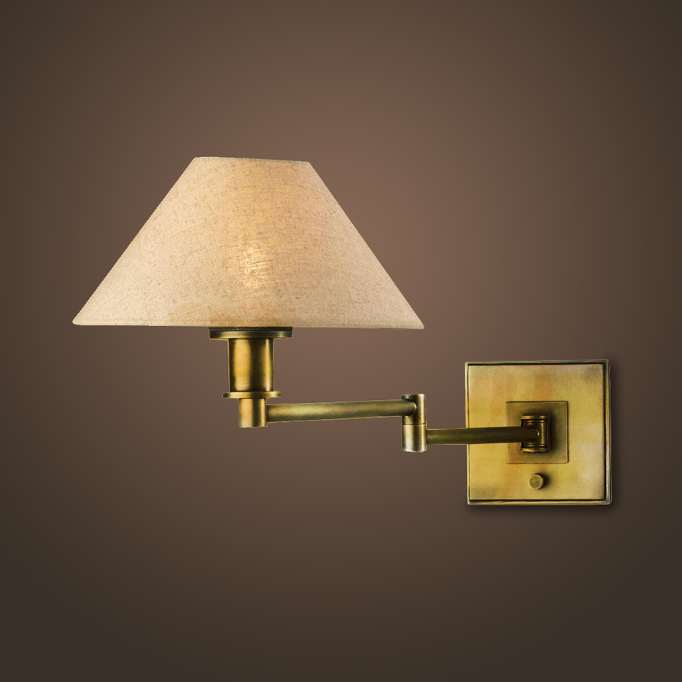 фото Бра roomers furniture matte antique brass, km0531w-2(matantbrass)