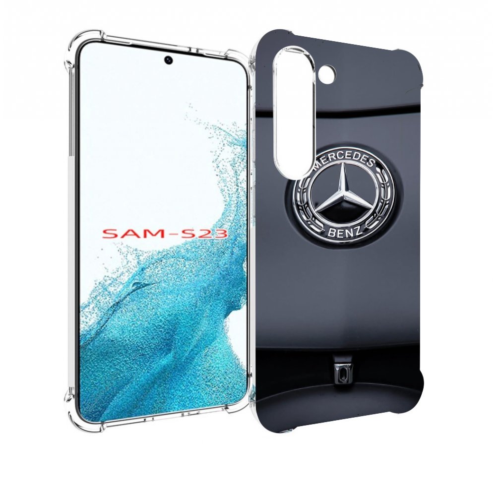 Чехол MyPads мерседес 7 мужской для Samsung Galaxy S23