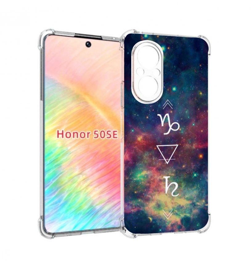 

Чехол бампер MyPads знак зодиака козерог 5 для Honor 50 SE проти, Прозрачный, Tocco