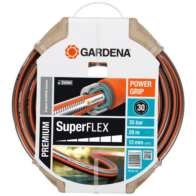 фото Шланг для полива gardena superflex 1/2" 18093-20.000.00 20 м