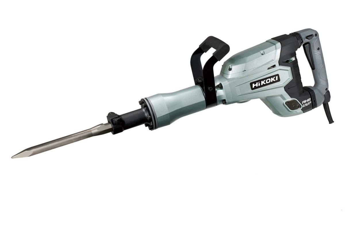 фото Hikoki h65sb3nsz молоток отбойный, hex30, 1340 вт, вибропоглощение, зубило, 42 дж,