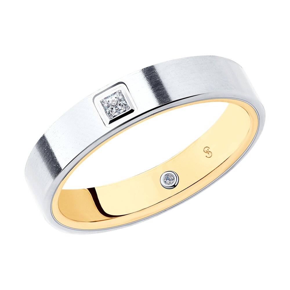 

Кольцо из золота р.  SOKOLOV Diamonds 1114079-02, бриллиант, 1114079-02