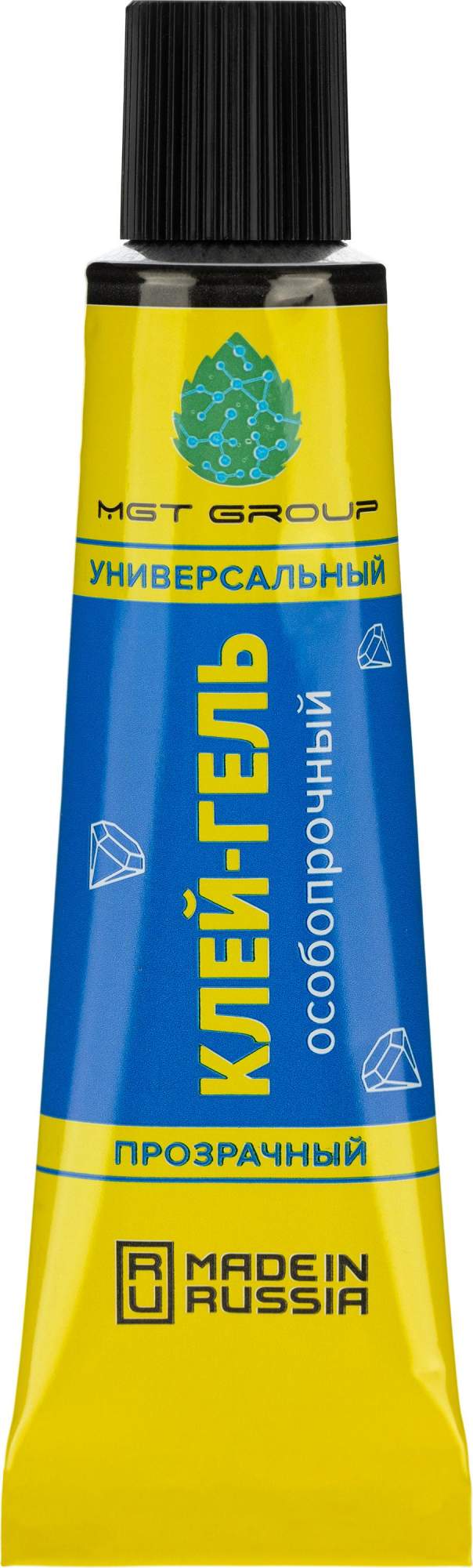 

Клей универсальный МГТ ГРУПП Гель 30 мл, 1986529, Прозрачный