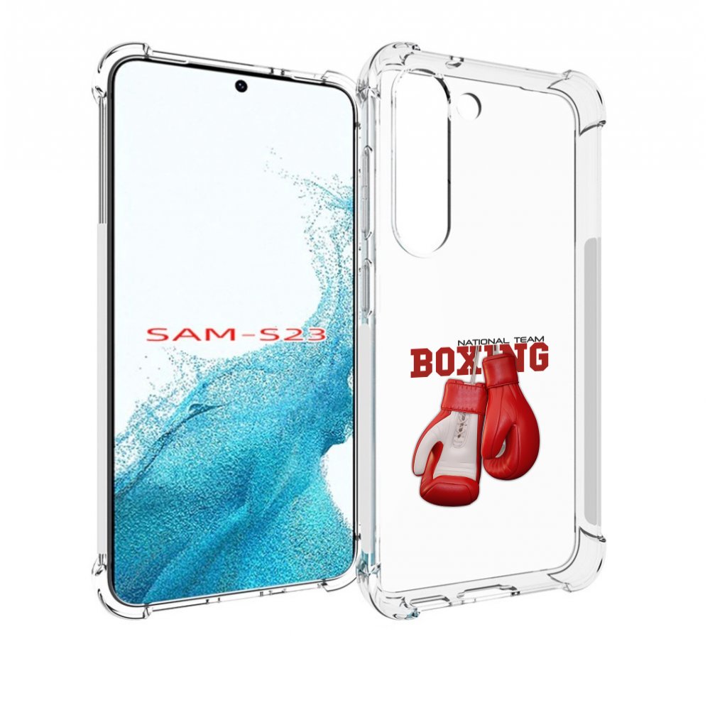 

Чехол MyPads боксерские перчатки для Samsung Galaxy S23, Прозрачный, Tocco