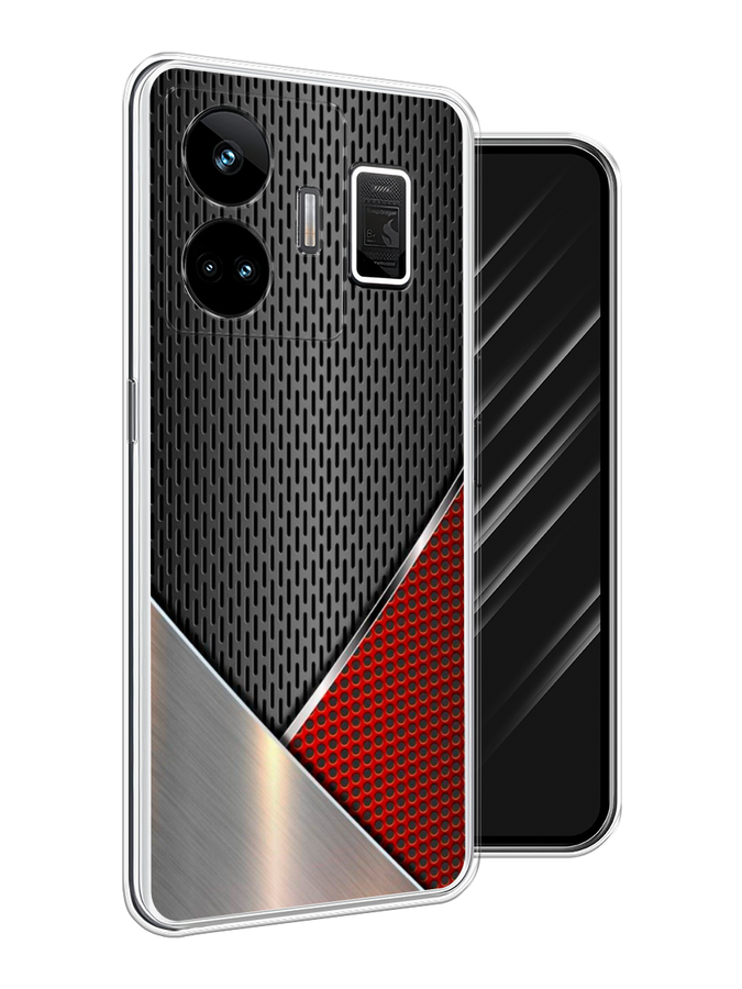 

Чехол Awog на Realme GT Neo 5 5G/GT 3 "Стальной металл", Черный;красный;серебристый, 2513750-1