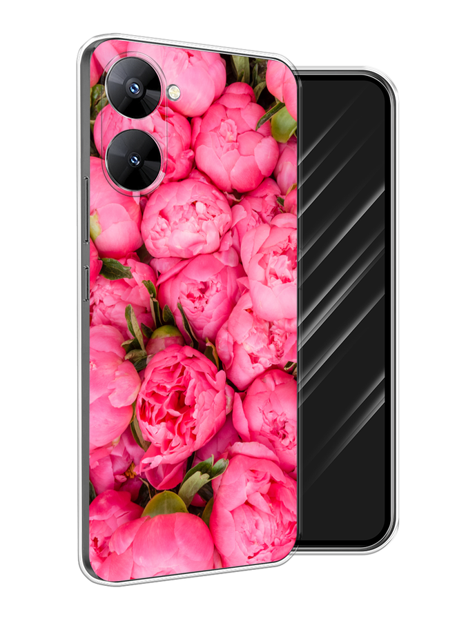 

Чехол Awog на Realme V30 5G/V30T 5G "Прекрасные пионы", Разноцветный, 2513550-1