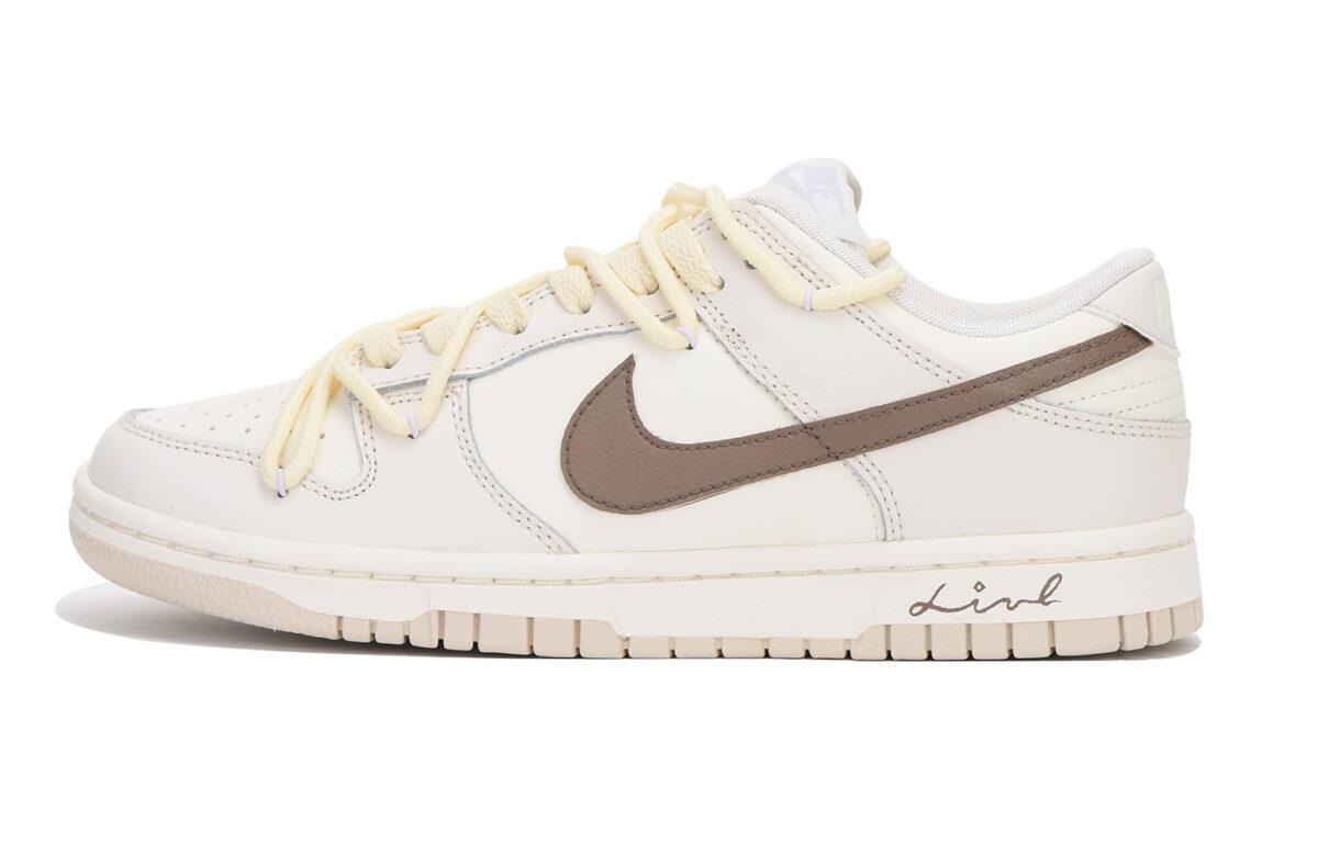 

Кеды унисекс Nike Dunk Low белые 38.5 EU, Белый, Dunk Low