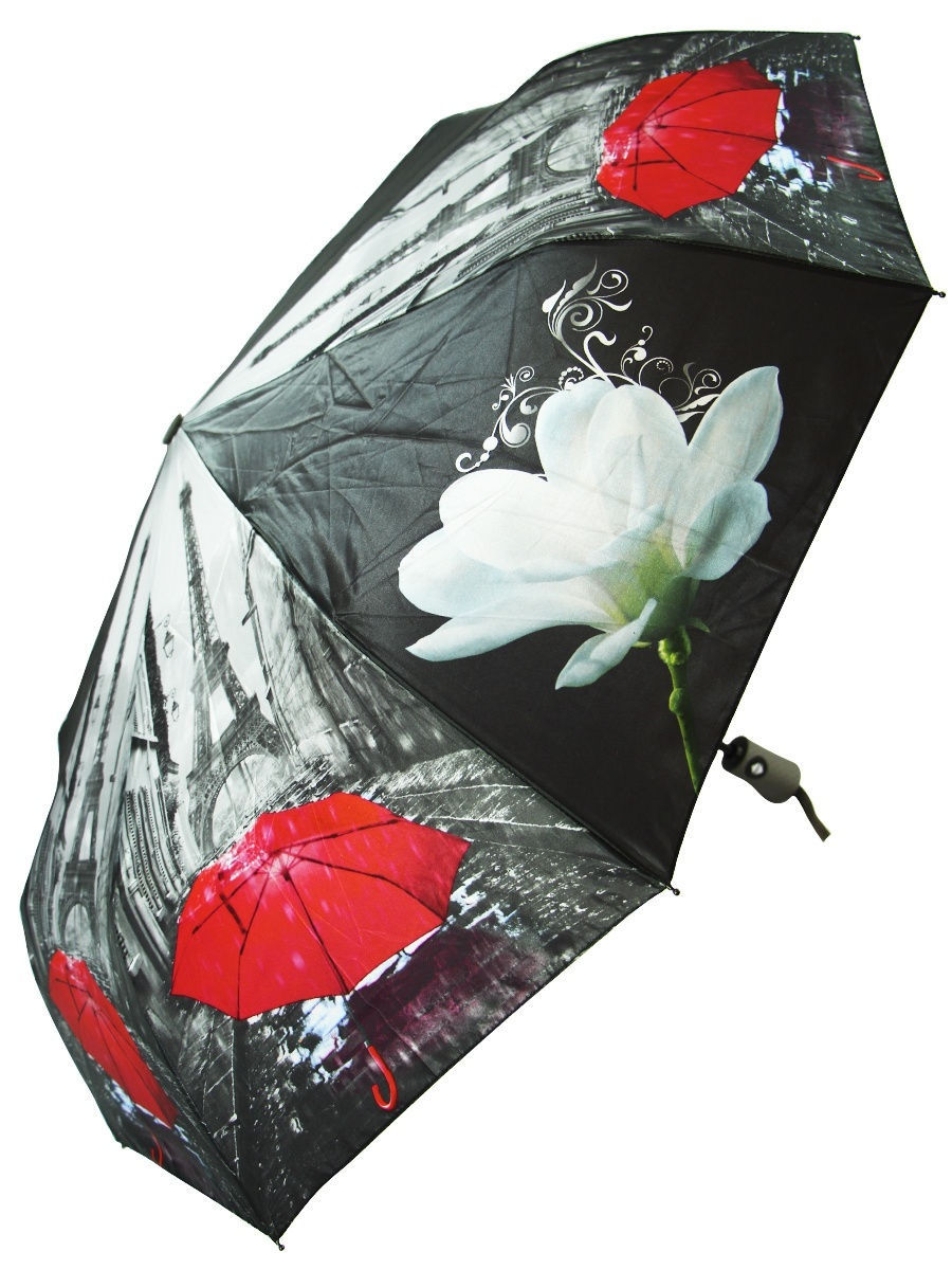 

Зонт женский RainBrella 174-9 серый, 174-9
