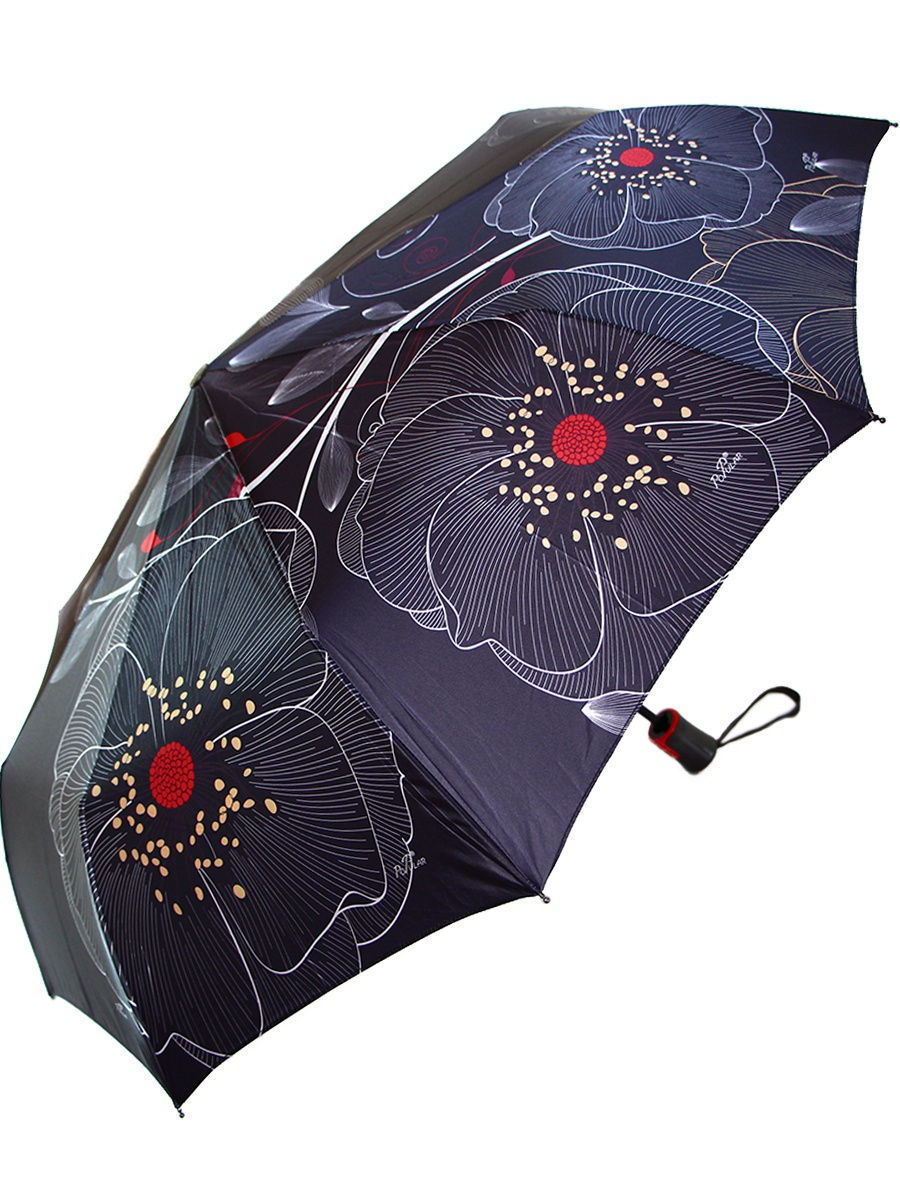 

Зонт женский Popular Umbrella 1290 черный, 1290