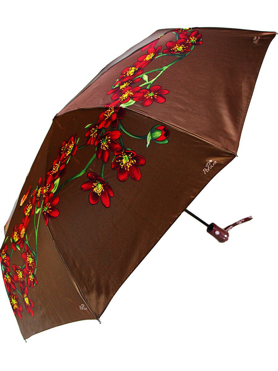 

Зонт женский Popular Umbrella 1259 светло-коричневый, 1259