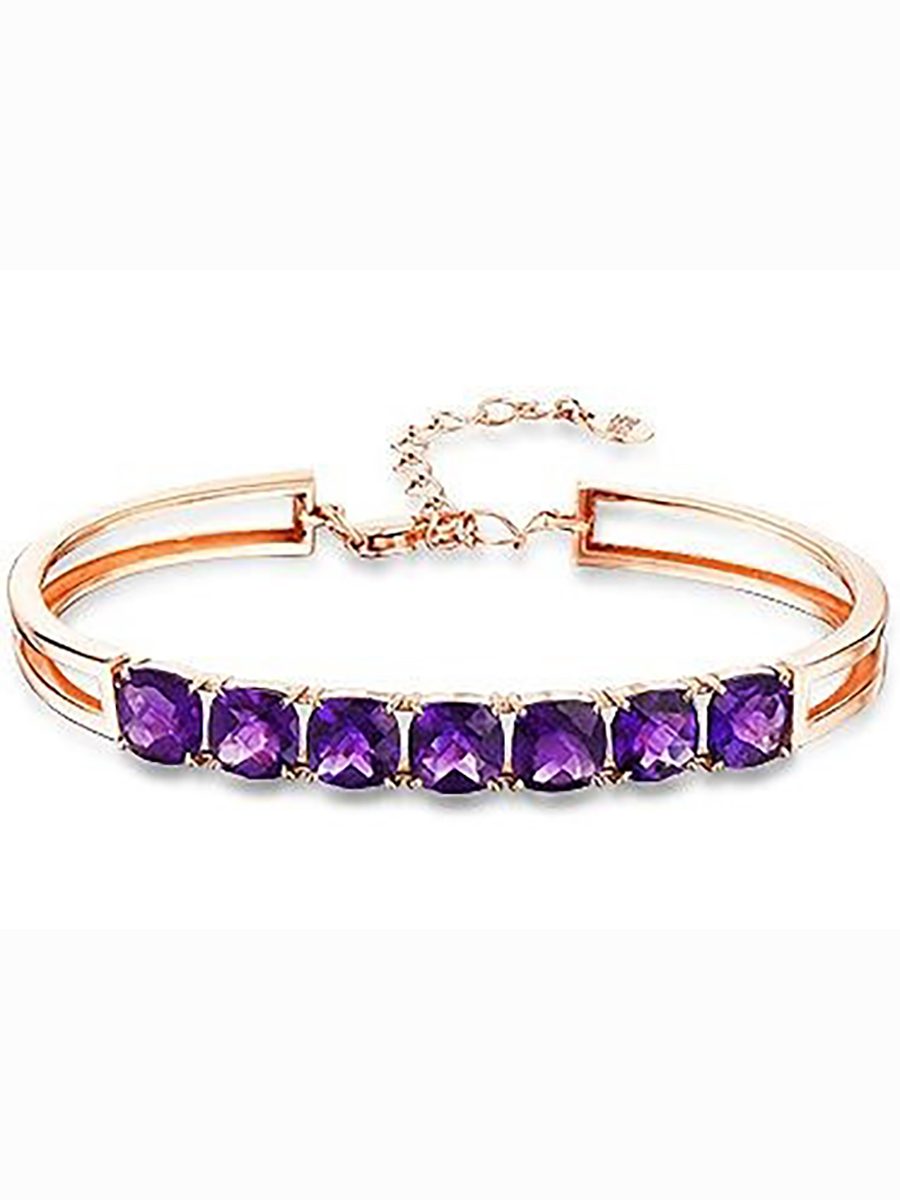 

Браслет из красного золота с 7 аметистами 18,5 см Master Brilliant 08-1-138-0200-010, 08-1-138-0200-010